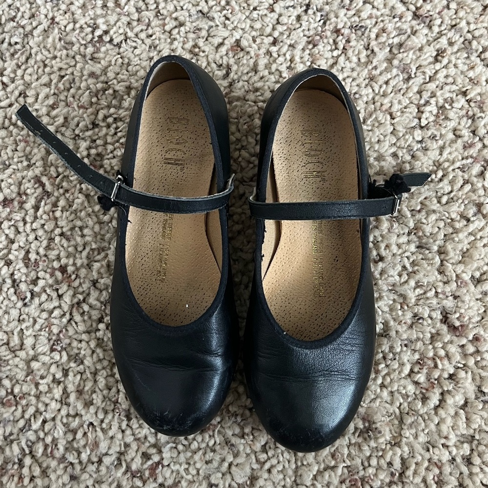 Bloch Black Leather Tap Shoes